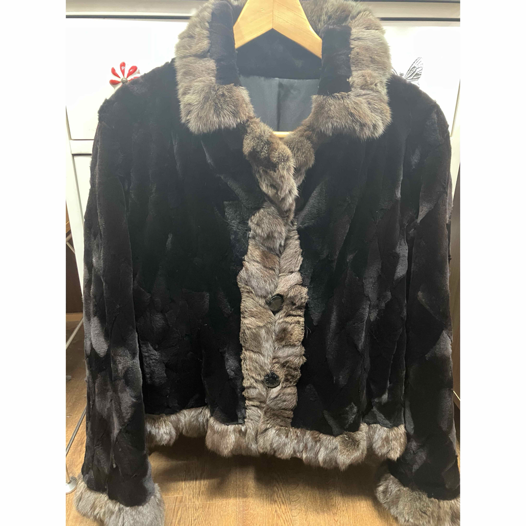 極美品◇BALMAIN ミンク× ロシアンセーブル×シルク リバーシブル 極美品◇BALMAIN ミンク× ロシアンセーブル×シルク リバーシブル