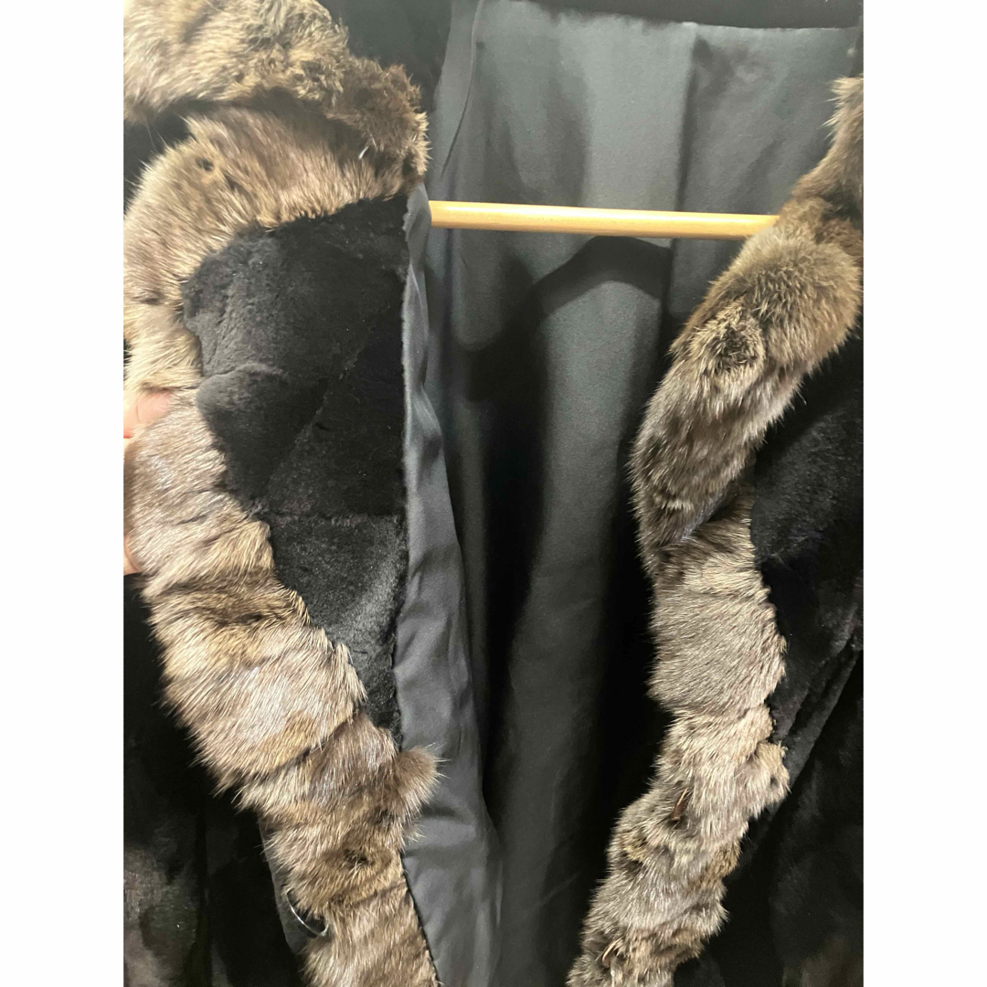 極美品◇BALMAIN ミンク× ロシアンセーブル×シルク リバーシブル 極美品◇BALMAIN ミンク× ロシアンセーブル×シルク リバーシブル
