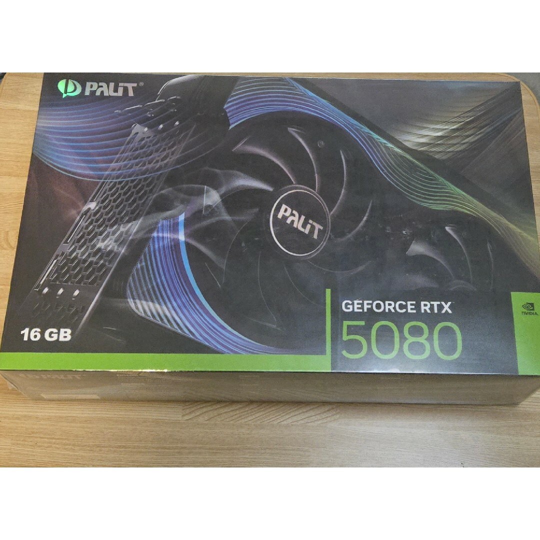開封済】Palit NVIDIA RTX 5080 Gaming Pro(新品未開封】 Palit 開封済】Palit NVIDIA RTX 5080 Gaming Pro(新品未開封】 Palit