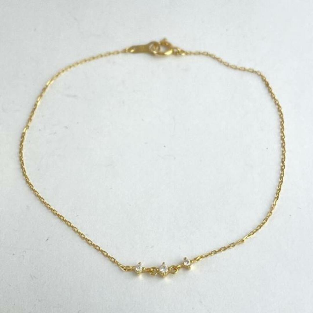 ete(エテ) ブレスレット美品 K18YG×ダイヤモンド ete(エテ) ブレスレット美品 K18YG×ダイヤモンド