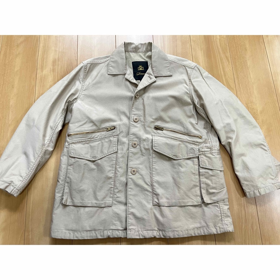 Drawer ドゥロワー ジャケット コットンバイオフィールドジャケット Drawer ドゥロワー ジャケット コットンバイオフィールドジャケット