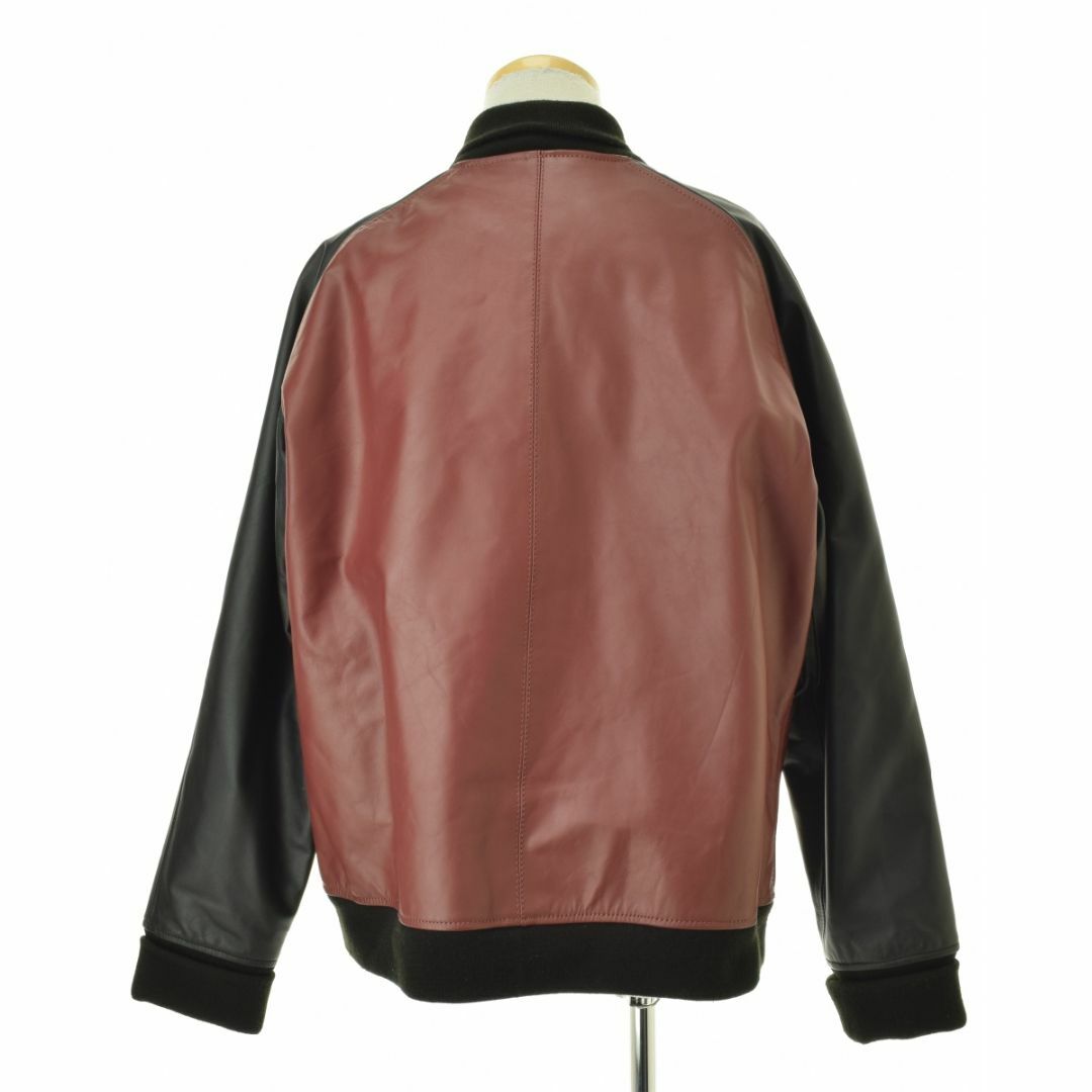 liugooleathers】本革 レザーバイカースタジャンレザージャケット liugooleathers】本革 レザーバイカースタジャンレザージャケット