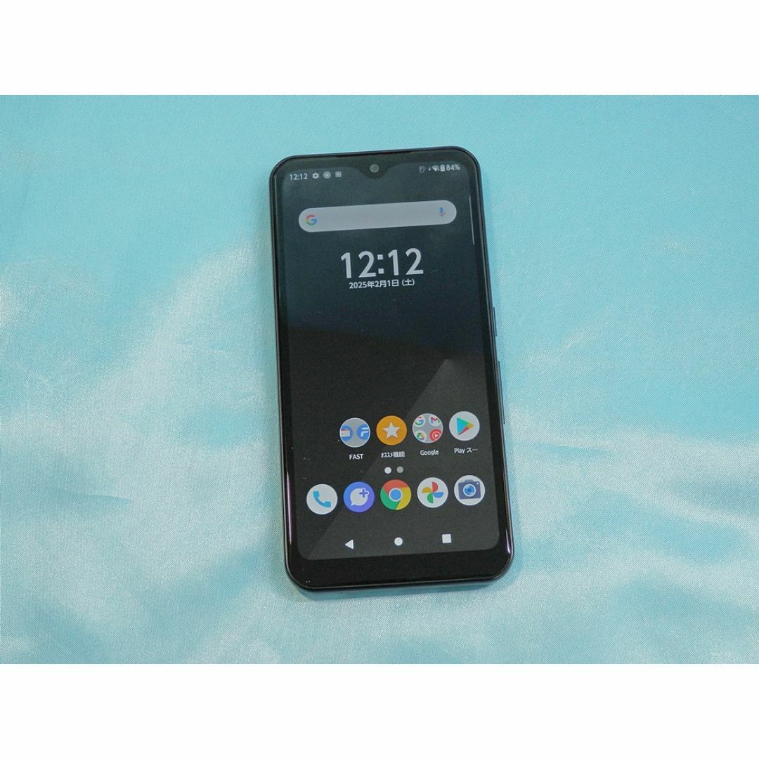 au - au SIMフリー arrows We FCG01 ブラック 5Gスマホ