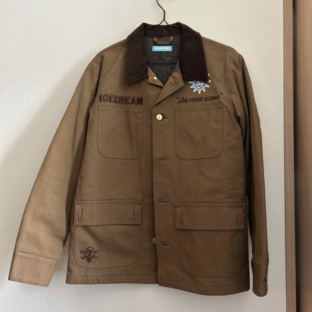 ICECREAM COVERALL JACKET ビリオネアボーイズクラブ ICECREAM COVERALL JACKET ビリオネアボーイズクラブ