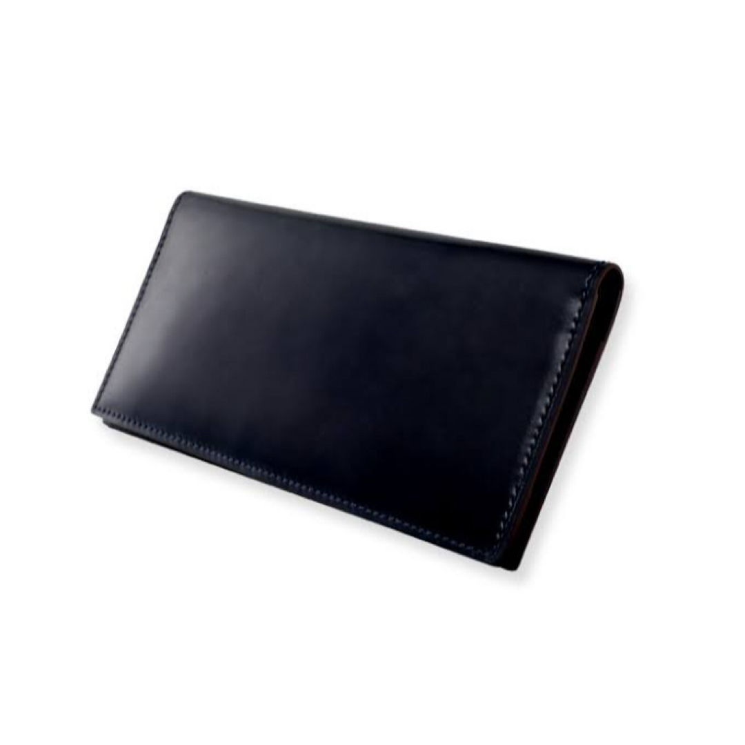 GANZO - 【新品未使用】GANZO シェルコードバンマチなし長財布 GANZO - 【新品未使用】GANZO シェルコードバンマチなし長財布