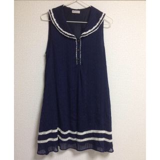 アクシーズファム(axes femme)のaxes♡ノースリーブミニワンピース(ミニワンピース)