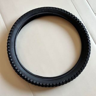 自転車 タイヤ 黒 チャリ 外径50cm(パーツ)