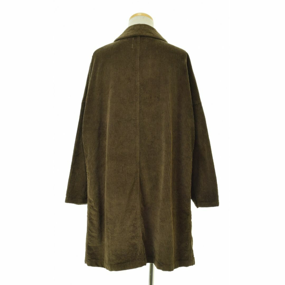 yarmo】YAR-21AW 18 Brisbane Moss HI-LO コーデュロイ ダスター yarmo】YAR-21AW 18 Brisbane Moss HI-LO コーデュロイ ダスター