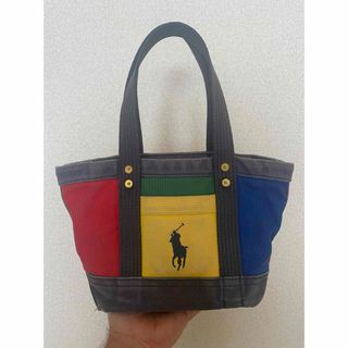POLO RALPH LAUREN(トートバッグ ・ レッド/赤色系)のフリマ POLO RALPH LAUREN(トートバッグ ・ レッド/赤色系)のフリマ