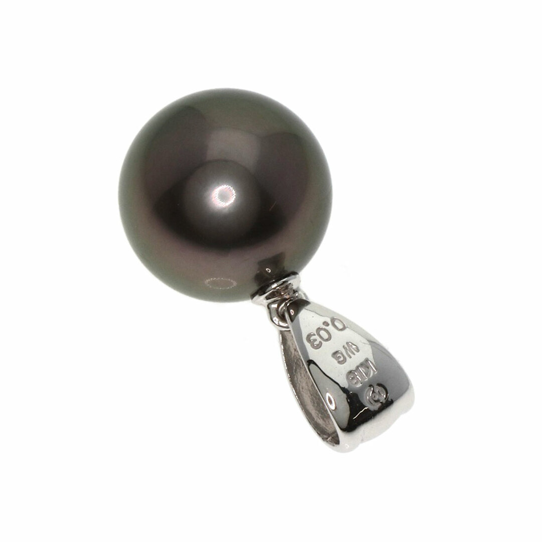 TASAKI 黒蝶パール 真珠 ペンダントトップ K18WG レディース TASAKI 黒蝶パール 真珠 ペンダントトップ K18WG レディース