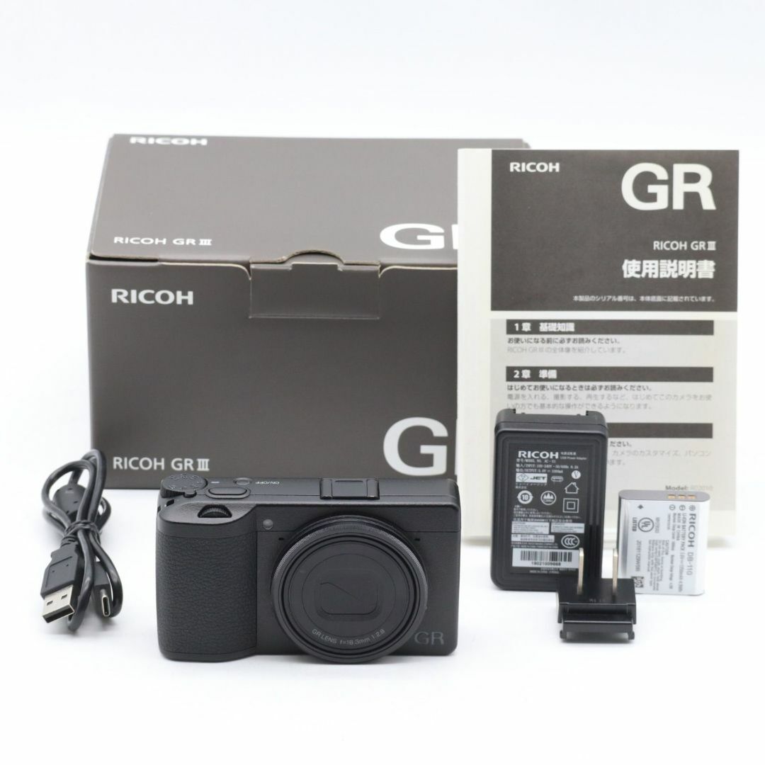 RICOH(リコー)のRICOH GR III デジタルカメラ スマホ/家電/カメラのカメラ(コンパクトデジタルカメラ)の商品写真
