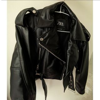 ZARA - 本革!ライダースジャケット ZARA 羊革 ラムレザー ZARA - 本革!ライダースジャケット ZARA 羊革 ラムレザー