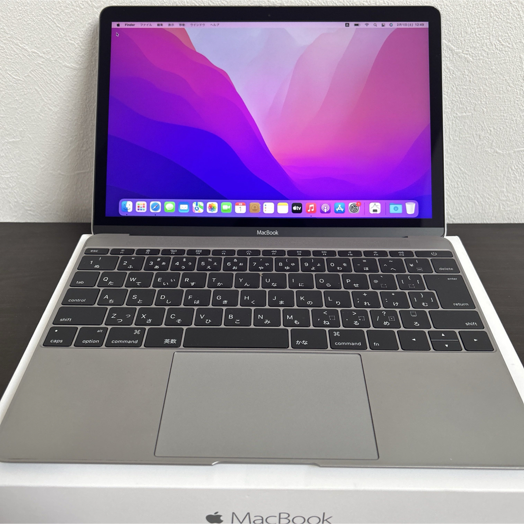 Apple - 354【早い者勝ち】美品☆電池良好☆MacBook 2016 12 Apple - 354【早い者勝ち】美品☆電池良好☆MacBook 2016 12