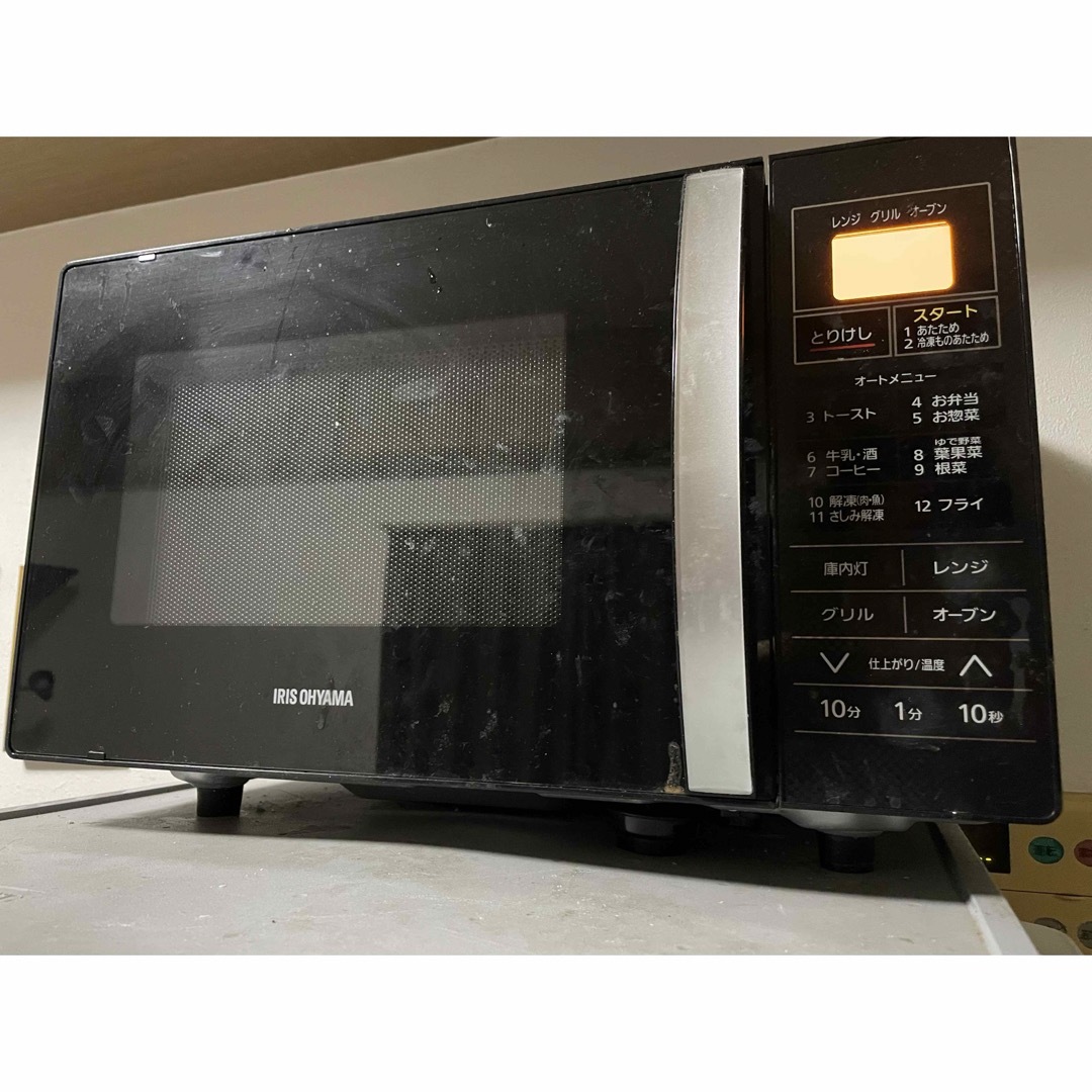 受け取りに来てくださる方限定】オーブンレンジ-アイリスオーヤマ (いさな) 鐘ヶ淵のキッチン家電《電子レンジ 》の中古あげます・譲ります｜ジモティーで不用品の処分