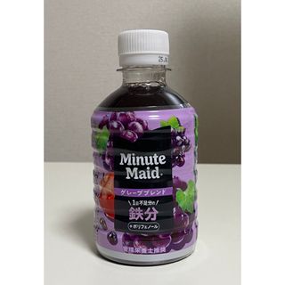 ミニッツメイド(ミニッツメイド)のミニッツメイド ぎゅっ！とフルーツ グレープブレンド 鉄分(280ml*24本)(その他)
