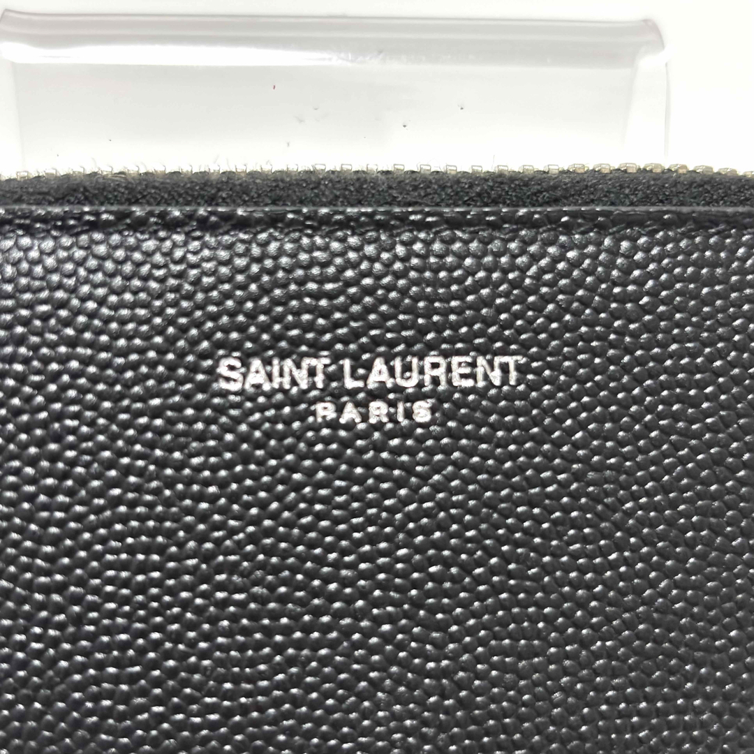 048 亜依様 SAINTLAURENT コインケース キャビアスキン レザー 048 亜依様 SAINTLAURENT コインケース キャビアスキン レザー