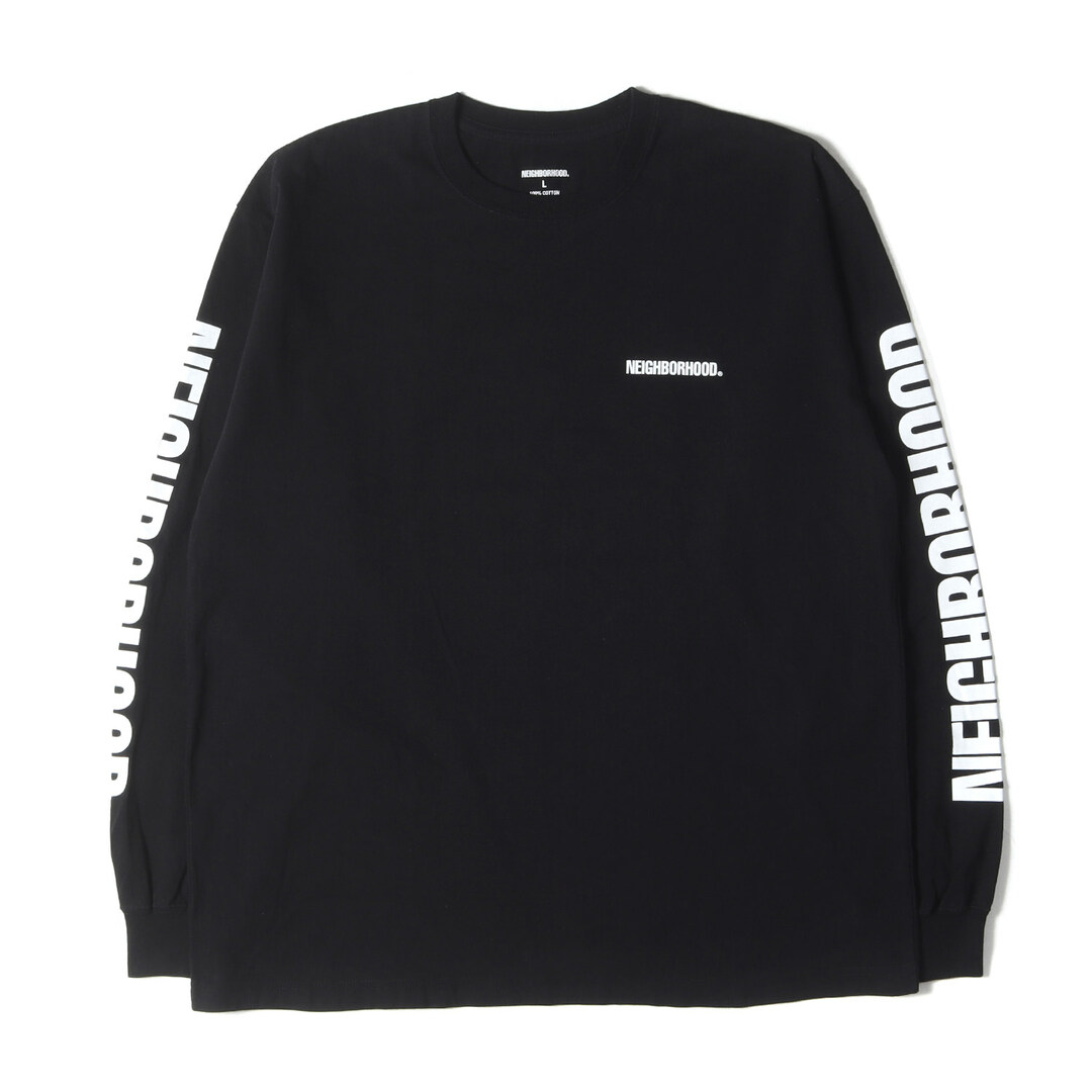 【Neighborhood】ロングスリーブTシャツ neighborhood ブラック ロングTシャツ(NEIGHBORHOOD