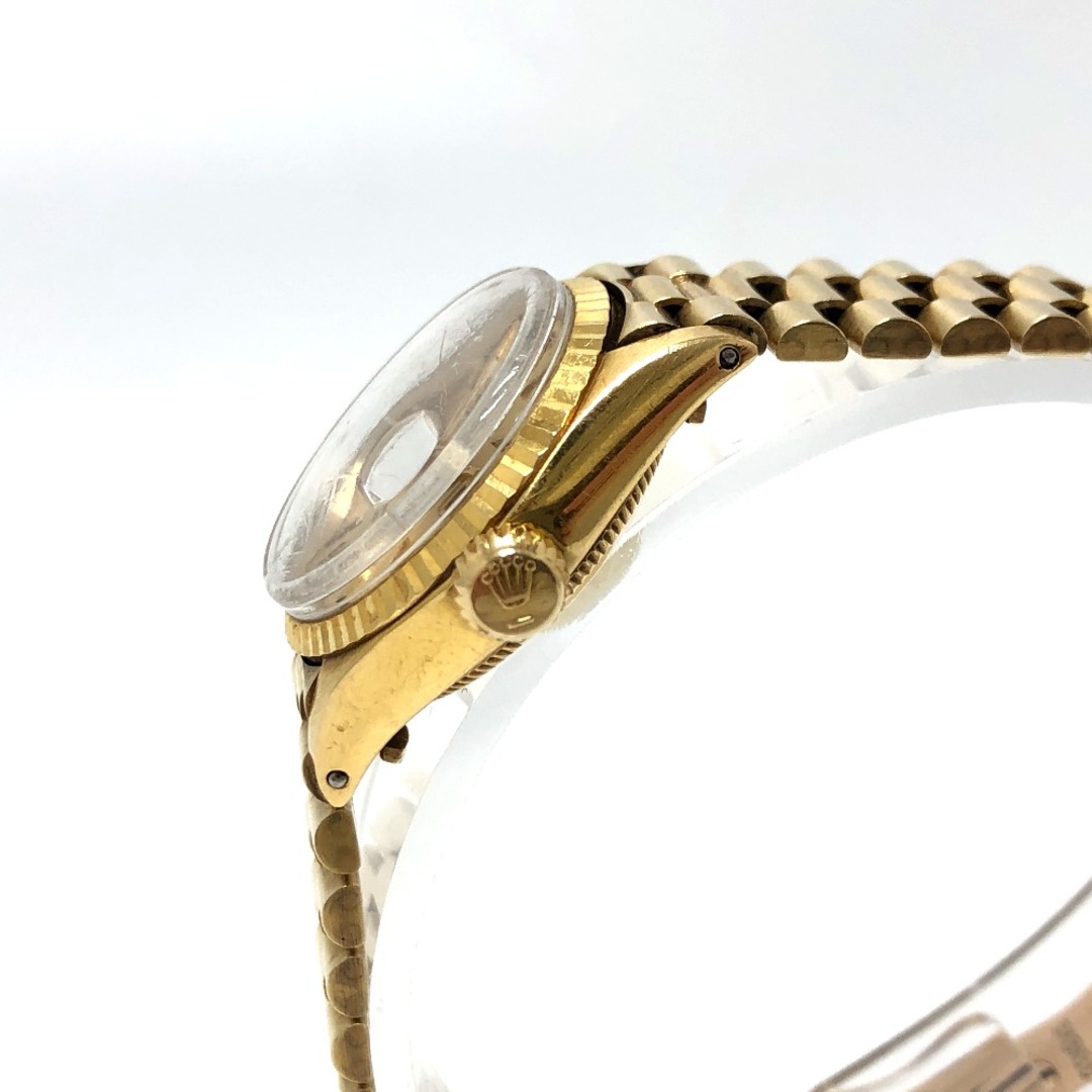 ROLEX - ロレックス ROLEX K18無垢 デイトジャスト 6527 時計 ROLEX - ロレックス ROLEX K18無垢 デイトジャスト 6527 時計