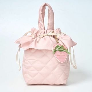 メゾンドフルール(Maison de FLEUR)のメゾン ド フルール いちごバッグ＆チャーム(ハンドバッグ)