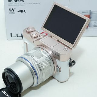 パナソニック(Panasonic)の人気のホワイト★Wi-Fi機能搭載　LUMIX GF10(ミラーレス一眼)