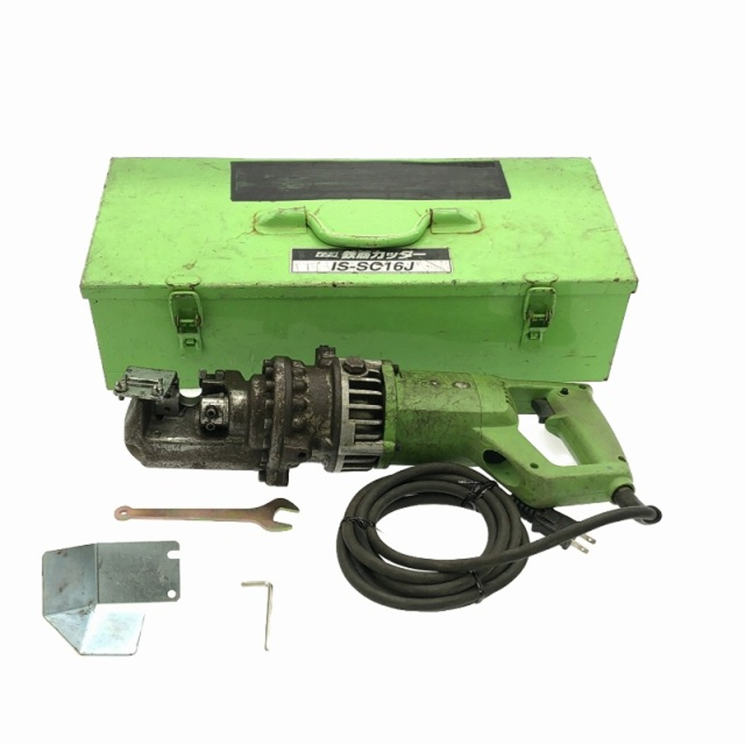 ☆中古品☆IKURA 育良精機 鉄筋カッター IS-SC16J ※コメントあり ☆中古品☆IKURA 育良精機 鉄筋カッター IS-SC16J ※コメントあり