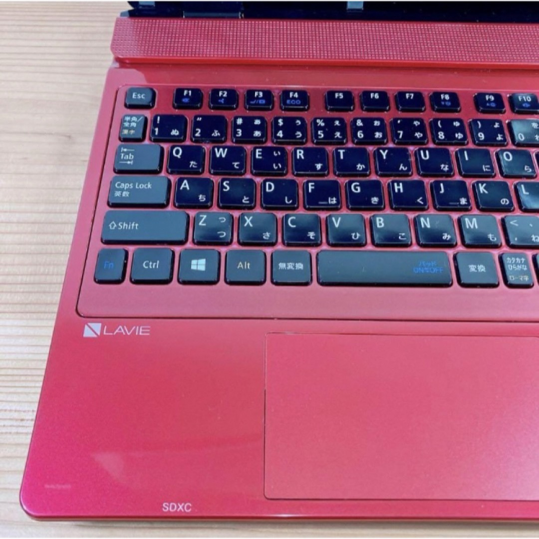 美品】Corei7/SSD/Windows11/オフィス付/赤/ノートパソコン 美品】Corei7/SSD/Windows11/オフィス付/赤/ノートパソコン