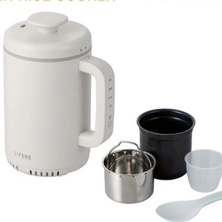 エレコム(ELECOM)の【新品未使用】エレコム　小型IH炊飯器　ライスクッカー(炊飯器)