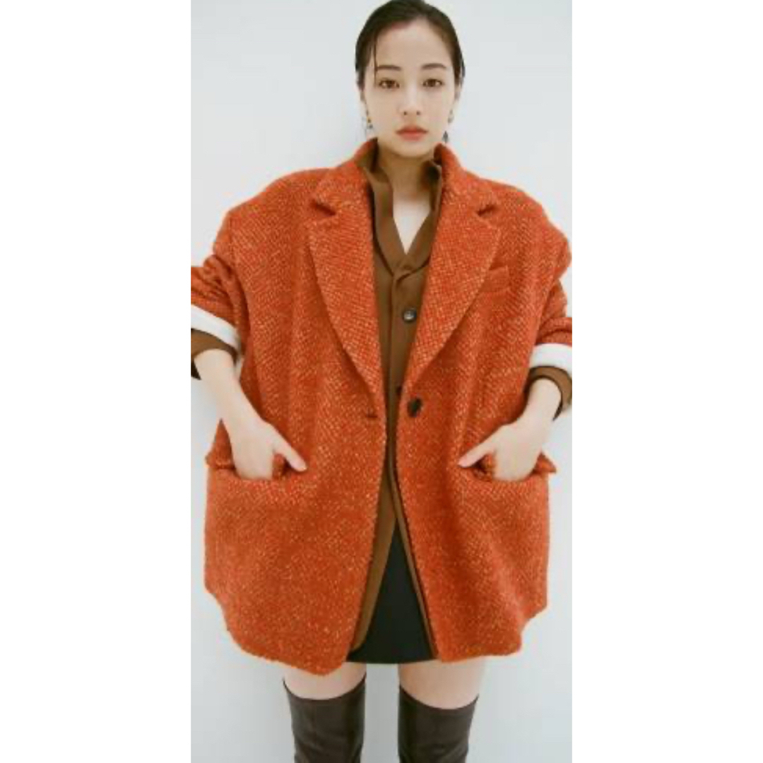 SuzuHirose×CLANE MIX COLOR OVER COAT SuzuHirose×CLANE MIX COLOR OVER COAT