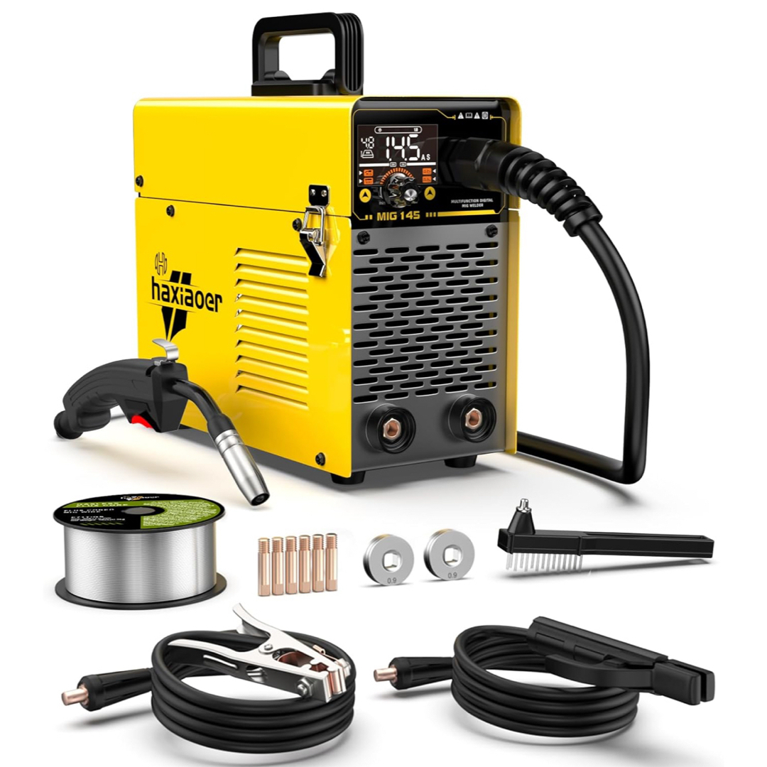 haxiaoer半自動溶接機 最大出力145A 100V専用溶接機1台3役 haxiaoer半自動溶接機 最大出力145A 100V専用溶接機1台3役