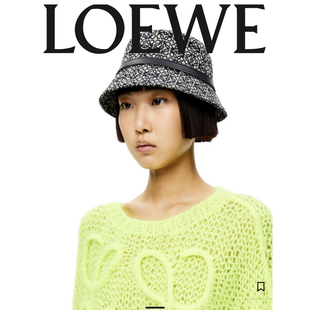 未使用品 バケットハット LOEWE ロエベ アナグラム|Yahoo 未使用品 バケットハット LOEWE ロエベ アナグラム|Yahoo