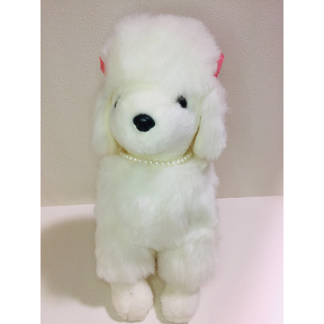 希少タグ付き/昭和レトロ/吉徳/ぬいぐるみ/犬プードル/パフィー 希少タグ付き/昭和レトロ/吉徳/ぬいぐるみ/犬プードル/パフィー