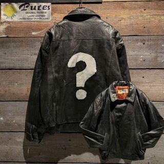 VINTAGE - 美品 イタリア製 VERA PELLE A2 レザー ボンバー VINTAGE - 美品 イタリア製 VERA PELLE A2 レザー ボンバー