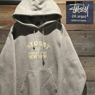 STUSSY - 【rare】USA製 90s STUSSY パーカー ボロ ssリンクの STUSSY - 【rare】USA製 90s STUSSY パーカー ボロ ssリンクの