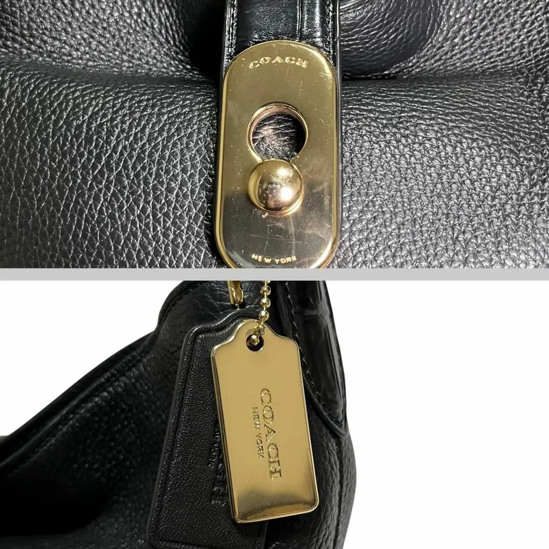 【極美品】COACH ショルダーバッグ クロコ アンダーダッフル COACH - ✨レア・美品✨ コーチ ショルダーバッグ アンダー