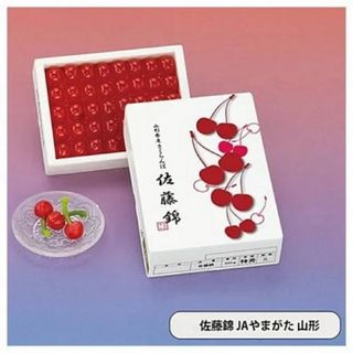 ケンエレファント(Kenelephant)のプレミアムフルーツ　ミニチュアコレクション　佐藤錦　さくらんぼ　ガチャガチャ(その他)