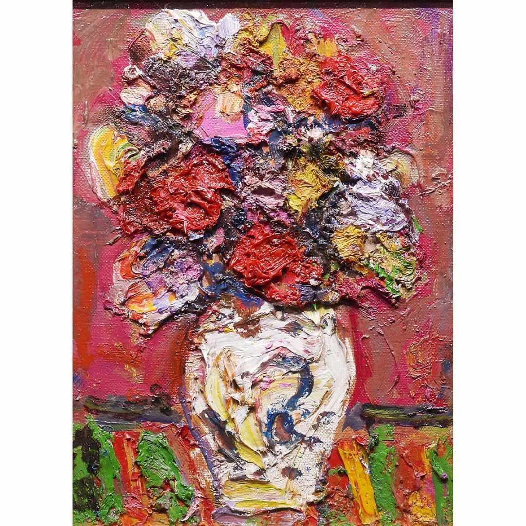 田渕眞兒 油絵 油彩 薔薇シリーズ 四季 秋 (寺井重三「薔薇 田渕眞兒 油絵 油彩 薔薇シリーズ 四季 秋 (寺井重三「薔薇