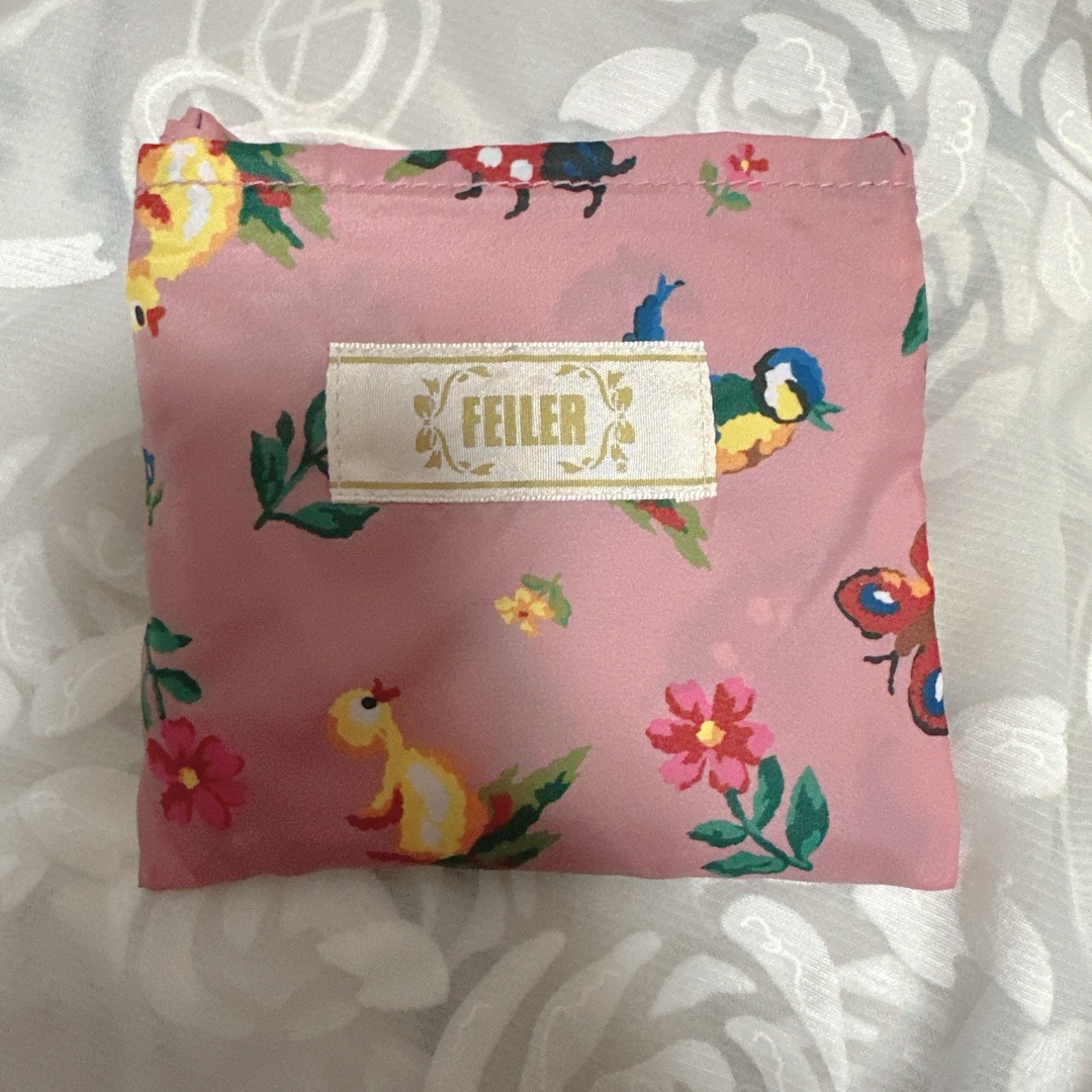 FEILER - FEILER ハイジ グレースピンク 携帯バッグ エコバッグ FEILER - FEILER ハイジ グレースピンク 携帯バッグ エコバッグ