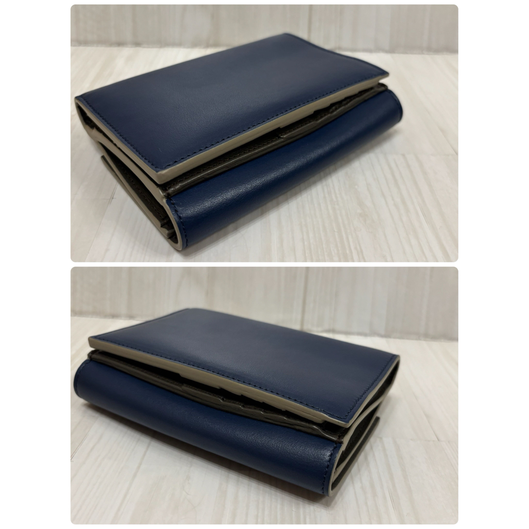 FENDI フェンディ ピーカブー 財布 ウォレット ターンロック ブルー FENDI フェンディ ピーカブー 財布 ウォレット ターンロック ブルー
