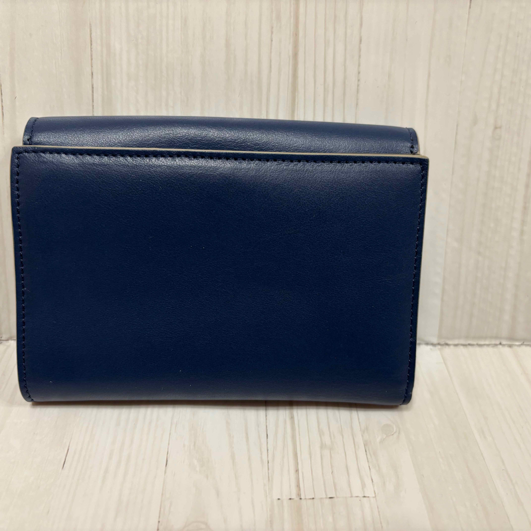 FENDI フェンディ ピーカブー 財布 ウォレット ターンロック ブルー FENDI フェンディ ピーカブー 財布 ウォレット ターンロック ブルー