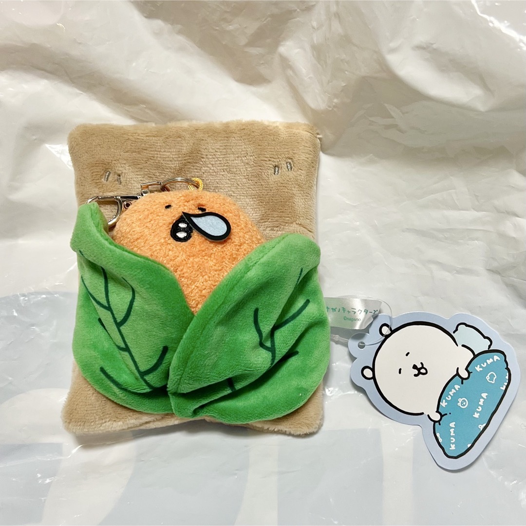ナガノキャラクターズ おふとんぬいぐるみリールパスケース ナガノキャラクターズ おふとんぬいぐるみリールパスケース