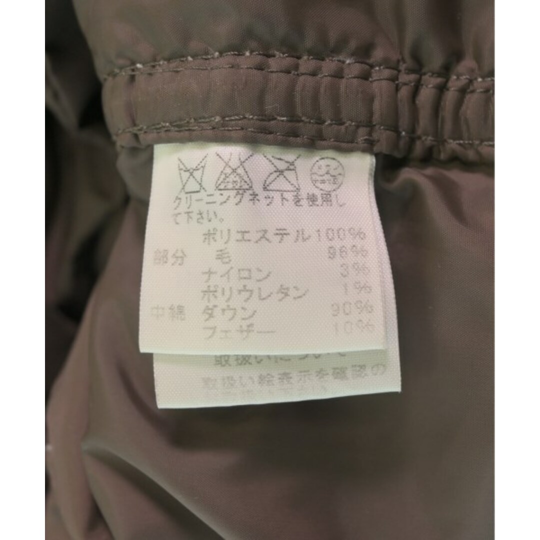 ISSEY MIYAKE イッセイミヤケ ダウンコート 茶 2011525J0003 ISSEY MIYAKE - ISSEY MIYAKE イッセイミヤケ ダウンコート 1(S