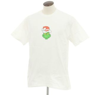 【中古】シュプリーム Supreme 2024年秋冬 Grinch Tee コットン クルーネック 半袖Ｔシャツ ホワイト【サイズL】【メンズ】