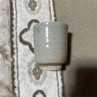 萩焼 グレー 陶器製 湯飲み ゆのみ(食器)