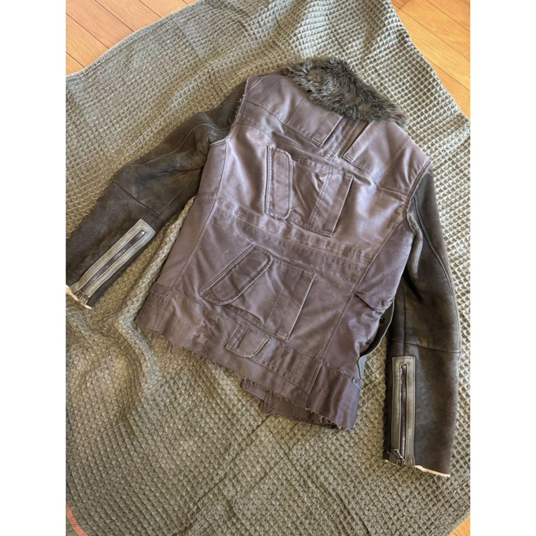 DOLCE&GABBANA - 【中古】DOLCE&GABBANA レザージャケットの通販 DOLCE&GABBANA - 【中古】DOLCE&GABBANA レザージャケットの通販