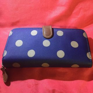 キャスキッドソン(Cath Kidston)のCath Kidston（キャスキッドソン）ドット柄長財布(財布)