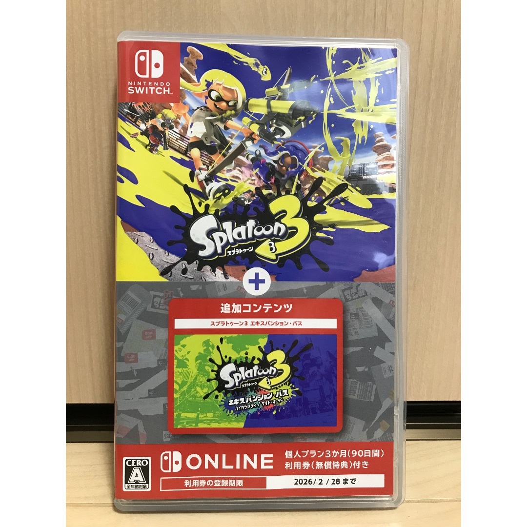 Nintendo Switch - ✨バイオレットゼロの秘宝＋スプラトゥーン3＋エキスパンション・パス✨