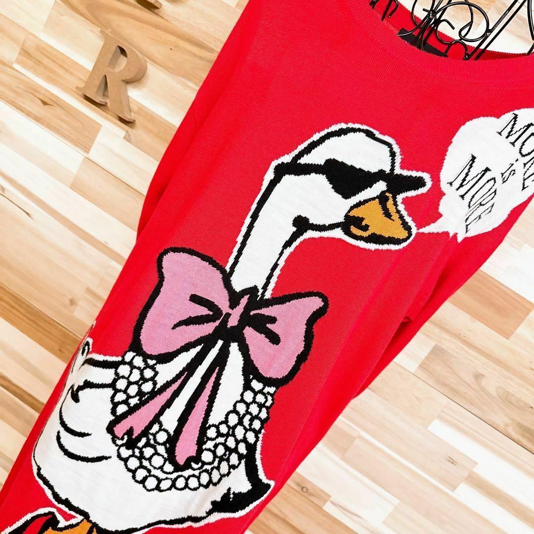 MOSCHINO - イタリア製【ブティック・モスキーノ】アヒル ロング MOSCHINO - イタリア製【ブティック・モスキーノ】アヒル ロング