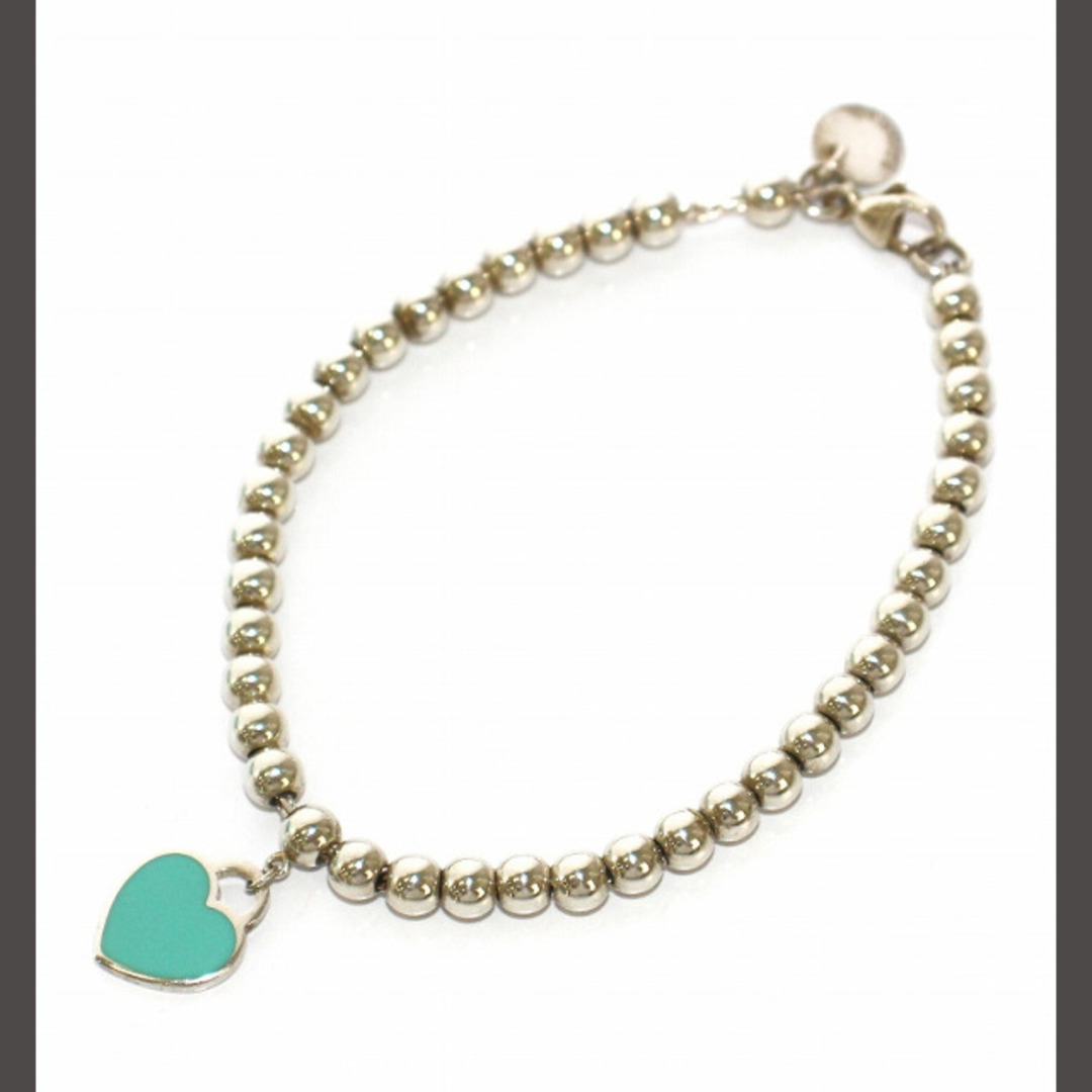 Tiffany & Co. - ティファニー リターントゥ ミニハート ビーズ ブレスレット Ag925
