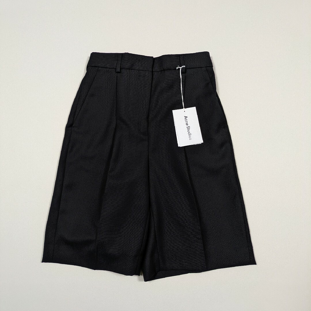 Acne Studios テーラード ハーフパンツ ブラック 34 Acne Studios テーラード ハーフパンツ ブラック 34