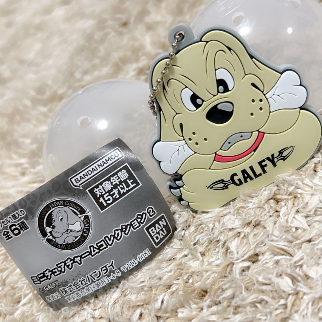 GALFY(ガルフィー)のガルフィー GALFY ミニチュアチャームコレクション2 エンタメ/ホビーのおもちゃ/ぬいぐるみ(キャラクターグッズ)の商品写真
